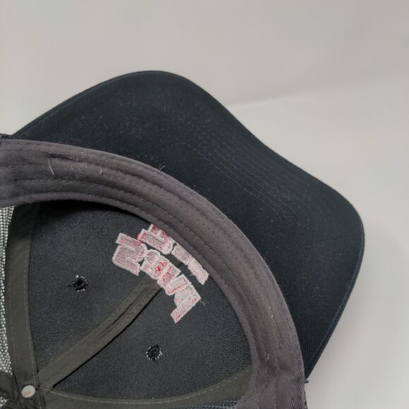 Sand Bar Marco Island FL Snapback Trucker Hat Black OS Adjustable Port Authority - Picture 7 of 9